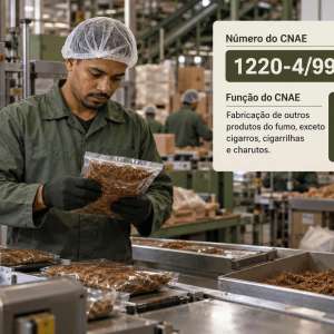 CNAE 1220-4/99 Fabricação de Outros Produtos do Fumo: Guia para Abrir e Tributar