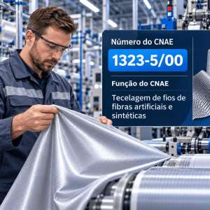 CNAE 1323-5/00 Tecelagem de Fibras Artificiais e Sintéticas: Guia para Abrir e Tributar