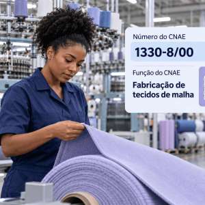 CNAE 1330-8/00 Fabricação de Tecidos de Malha: Guia para Abrir e Tributar