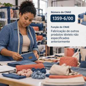 CNAE 1359-6/00 Fabricação de Outros Produtos Têxteis: Guia para Abrir e Tributar