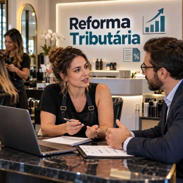 Reforma tributária para cabeleireiros: salão de beleza com nota fiscal