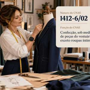 CNAE 1412-6/02 Confecção sob Medida de Peças do Vestuário: Guia para Abrir e Tributar