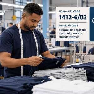 CNAE 1412-6/03 Facção de Peças do Vestuário: Guia para Abrir e Tributar