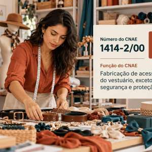 CNAE 1414-2/00 Fabricação de Acessórios do Vestuário: Guia para Abrir e Tributar
