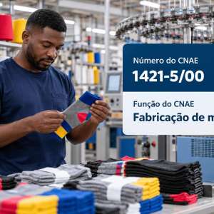 CNAE 1421-5/00 Fabricação de Meias: Guia para Abrir e Tributar
