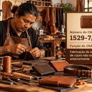 CNAE 1529-7/00 Fabricação de Artefatos de Couro: Guia para Abrir e Tributar