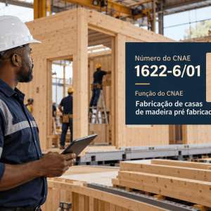 CNAE 1622-6/01 Fabricação de Casas de Madeira Pré-Fabricadas: Guia para Abrir e Tributar