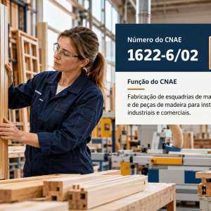 CNAE 1622-6/02 Fabricação de Esquadrias de Madeira: Guia para Abrir e Tributar