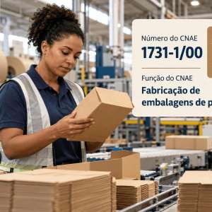 CNAE 1731-1/00 Fabricação de Embalagens de Papel: Guia para Abrir e Tributar