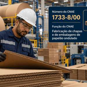 CNAE 1733-8/00 Fabricação de Chapas e Embalagens de Papelão Ondulado: Guia para Abrir e Tributar