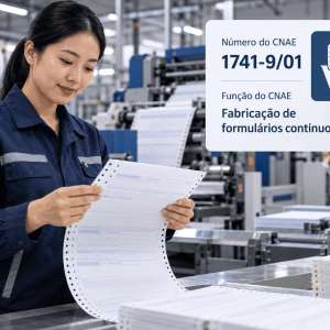 CNAE 1741-9/01 Fabricação de Formulários Contínuos: Guia para Abrir e Tributar