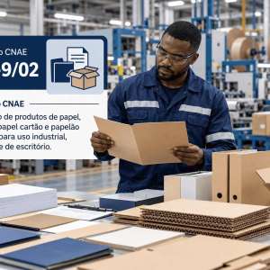 CNAE 1741-9/02 Fabricação de Produtos de Papel para Uso Comercial e de Escritório: Guia para Abrir e Tributar