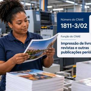 CNAE 1811-3/02 Impressão de Livros, Revistas e Outras Publicações Periódicas: Guia para Abrir e Tributar