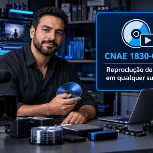 CNAE 1830-0/02 Reprodução de Vídeo em Qualquer Suporte: Guia para Abrir e Tributar