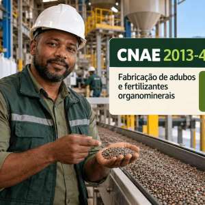 CNAE 2013-4/01 Fabricação de Adubos e Fertilizantes Organominerais: Guia para Abrir e Tributar