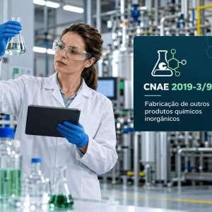 CNAE 2019-3/99 Fabricação de Outros Produtos Químicos Inorgânicos: Guia para Abrir e Tributar