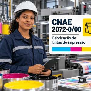 CNAE 2072-0/00 Fabricação de Tintas de Impressão: Guia para Abrir e Tributar