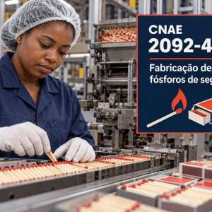 CNAE 2092-4/03 Fabricação de Fósforos de Segurança: Guia para Abrir e Tributar
