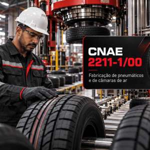 CNAE 2211-1/00 Fabricação de Pneumáticos e de Câmaras de Ar: Guia para Abrir e Tributar