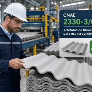 CNAE 2330-3/03 Fabricação de Artefatos de Fibrocimento para Uso na Construção: Guia para Abrir e Tributar