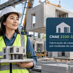 CNAE 2330-3/04 Fabricação de Casas Pré-Moldadas de Concreto: Guia para Abrir e Tributar