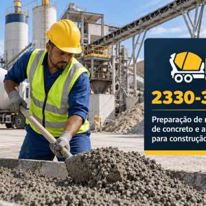 CNAE 2330-3/05 Preparação de Massa de Concreto e Argamassa para Construção: Guia para Abrir e Tributar