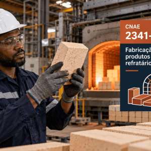 CNAE 2341-9/00 Fabricação de Produtos Cerâmicos Refratários: Guia para Abrir e Tributar