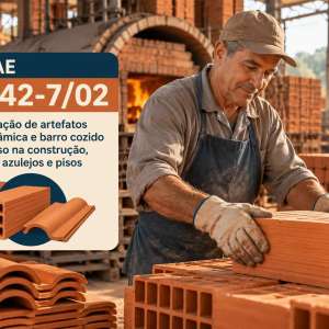 CNAE 2342-7/02 Fabricação de Telhas, Tijolos e Artefatos de Cerâmica: Guia para Abrir e Tributar