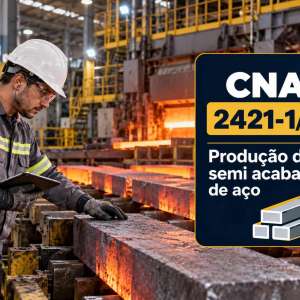 CNAE 2412-1/00 Produção de Ferroligas: Guia para Abrir e Tributar