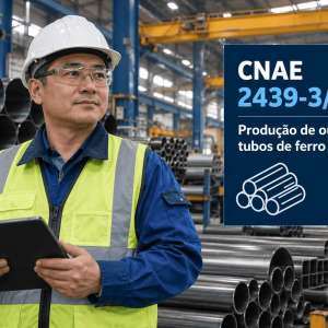 CNAE 2439-3/00 Produção de Outros Tubos de Ferro e Aço: Guia para Abrir e Tributar