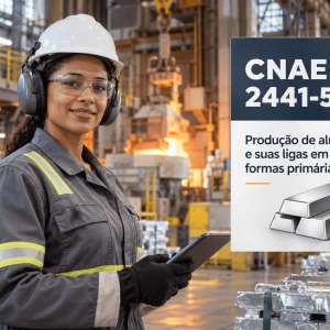 CNAE 2441-5/01 Produção de Alumínio em Formas Primárias: Guia para Abrir e Tributar