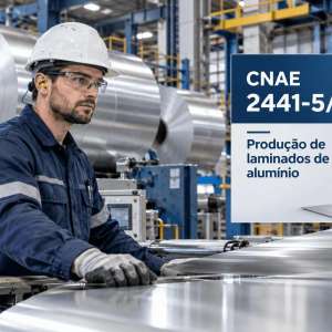 CNAE 2441-5/02 Produção de Laminados de Alumínio: Guia para Abrir e Tributar