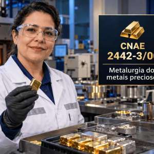 CNAE 2442-3/00 Metalurgia dos Metais Preciosos: Guia para Abrir e Tributar