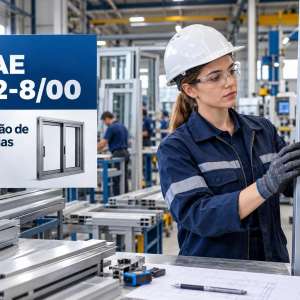 CNAE 2512-8/00 Fabricação de Esquadrias de Metal: Guia para Abrir e Tributar