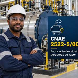 CNAE 2522-5/00 Fabricação de Caldeiras Geradoras de Vapor: Guia para Abrir e Tributar