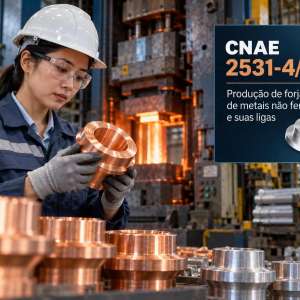 CNAE 2531-4/02 Produção de Forjados de Metais Não Ferrosos: Guia para Abrir e Tributar