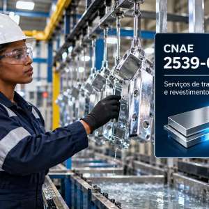 CNAE 2539-0/02 Serviços de Tratamento e Revestimento em Metais: Guia para Abrir e Tributar