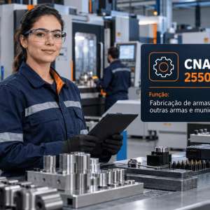 CNAE 2550-1/02 Fabricação de Armas de Fogo, Outras Armas e Munições: Guia para Abrir e Tributar