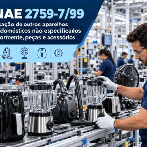 CNAE 2759-7/99 Fabricação de Outros Aparelhos Eletrodomésticos: Guia para Abrir e Tributar
