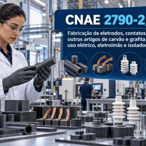 CNAE 2790-2/01 Fabricação de Artigos de Carvão e Grafita para Uso Elétrico: Guia para Abrir e Tributar