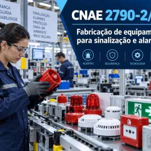 CNAE 2790-2/02 Fabricação de Equipamentos para Sinalização e Alarme: Guia para Abrir e Tributar