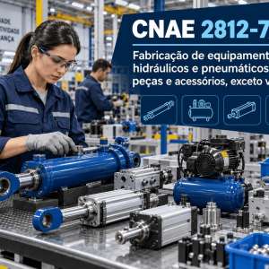 CNAE 2812-7/00 Fabricação de Equipamentos Hidráulicos e Pneumáticos: Guia para Abrir e Tributar