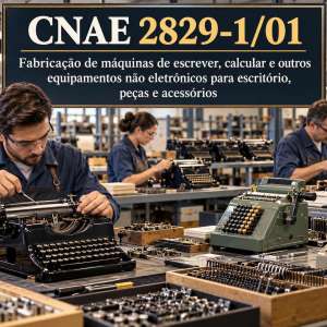 CNAE 2829-1/01 Fabricação de Máquinas e Equipamentos para Escritório: Guia para Abrir e Tributar
