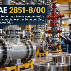CNAE 2851-8/00 Fabricação de Equipamentos para Extração de Petróleo: Guia para Abrir e Tributar