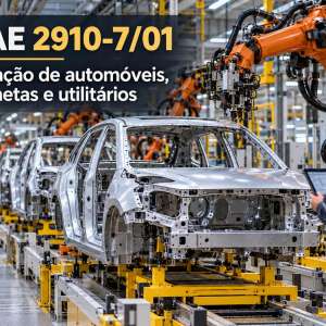 CNAE 2910-7/01 Fabricação de Automóveis, Camionetas e Utilitários: Guia para Abrir e Tributar
