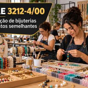 CNAE 3212-4/00 Fabricação de Bijuterias e Artefatos Semelhantes: Guia para Abrir e Tributar