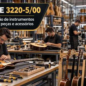 CNAE 3220-5/00 Fabricação de Instrumentos Musicais: Guia para Abrir e Tributar