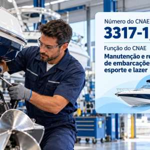 CNAE 3317-1/02 Manutenção de Embarcações para Esporte e Lazer: Guia para Abrir e Tributar