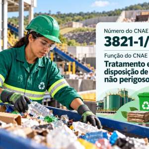 CNAE 3821-1/00 Tratamento e Disposição de Resíduos Não Perigosos: Guia para Abrir e Tributar
