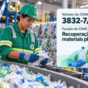 CNAE 3832-7/00 Recuperação de Materiais Plásticos: Guia para Abrir e Tributar